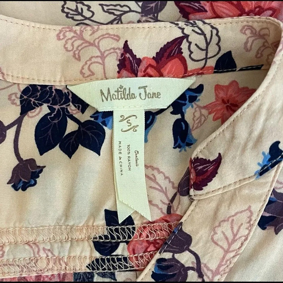 Matilda Jane | Livery Millie Top Floral Once Upon A Time - Picture 7 of 8